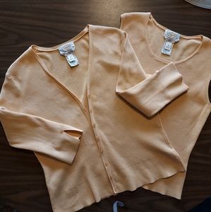 Retro Talbots Cardigan Sweater Set